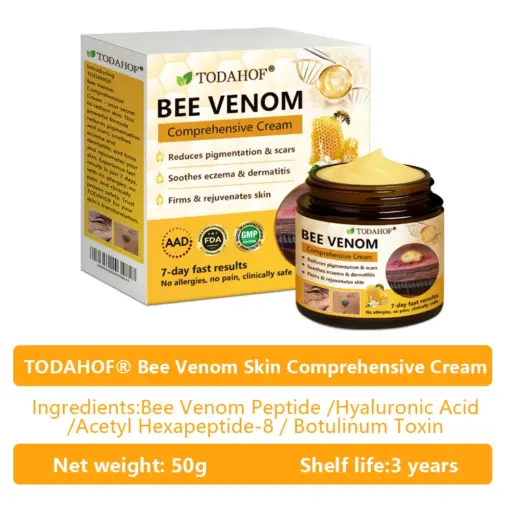 𝐓𝐎𝐃𝐀𝑯𝐎𝐅® 𝐁𝒆𝒆 𝐕𝒆𝐧𝐨𝐦 𝐂𝐨𝐦𝐩𝐫𝒆𝐡𝐞𝐧𝐬𝐢𝐯𝐞 𝐒𝐤𝐢𝐧 𝐑𝒆𝐬𝐭𝐨𝐫𝐚𝐭𝐢𝐨𝐧 𝐂𝐫𝒆𝐚𝐦