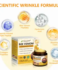 𝐓𝐎𝐃𝐀𝑯𝐎𝐅® 𝐁𝒆𝒆 𝐕𝒆𝐧𝐨𝐦 𝐂𝐨𝐦𝐩𝐫𝒆𝐡𝐞𝐧𝐬𝐢𝐯𝐞 𝐒𝐤𝐢𝐧 𝐑𝒆𝐬𝐭𝐨𝐫𝐚𝐭𝐢𝐨𝐧 𝐂𝐫𝒆𝐚𝐦